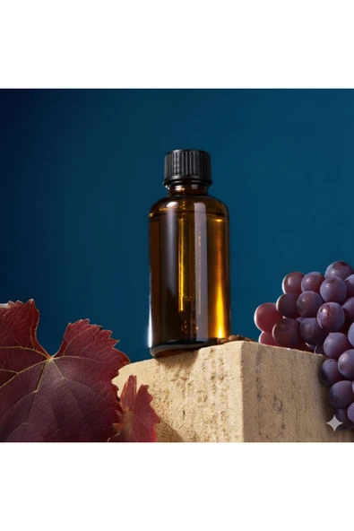 Bolvadi %100 Doğal Soğuk Sıkım Üzüm Çekirdeği Yağı 50ML – Gözenek Sıkılaştırıcı & Besleyici - Resim 2