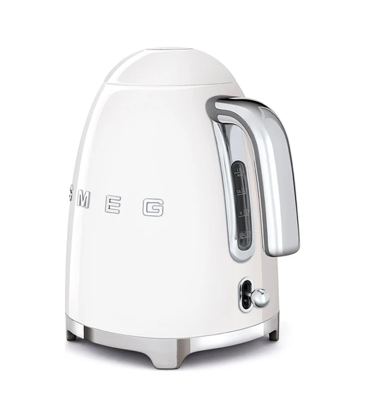 Smeg KLF03WHEU 1.7 LT Paslanmaz Çelik Su Isıtıcı Kettle Beyaz - Resim 5