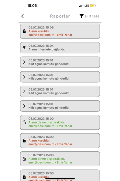 Desi Alarm Desi Midline Wifi Smart Akıllı Alarm Sistemi Hırsız Alarm Seti Midline Wi Fi Hırsız Alarmı - Resim 5