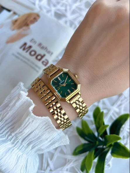 Daniel Klein 2 Yıl Garantili Özel Tasarım Dolamalı Kordonlu 3 Atm Kadın Kol Saati ZJ.14098.3 - Resim 3