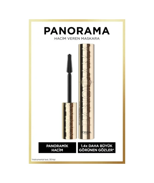 L'Oréal Paris Panorama Hacim Veren Maskara Siyah ürün görseli