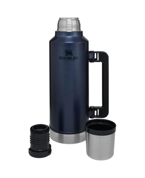 Stanley Klasik Vakumlu Paslanmaz Çelik Termos 1.9 L Lacivert - Resim 3