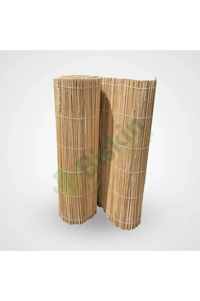 BİŞKİN 1m X 5m Afyonkaraisardan Misina Ipli Doğal Bambu Kamış Çit,bahçe Çiti,balon Çiti,hasır Çit, Gölgelik - Resim 4