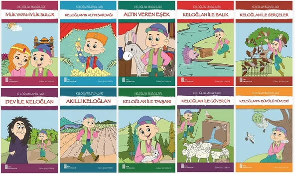 1. Sınıf Okumayı Sevdiren Renkli Resimli Hikayeler 7 - 10 Kitap - Resim 2