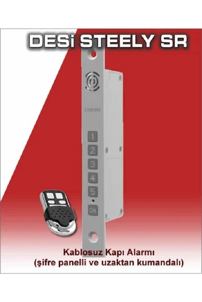 Desi Alarm Desi Kapı Alarmı Steely | Ankastre Kapı Alarmı | Desi-steely ürün görseli