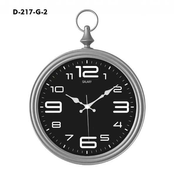 Galaxy Dekoratif Köstekli Duvar Saati D-217-G-2 ürün görseli 1