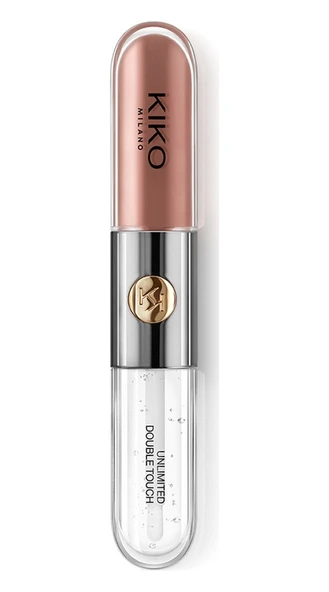 Kiko Unlimited Double Touch Likit Ruj 103 Natural Rose - Resim 3
