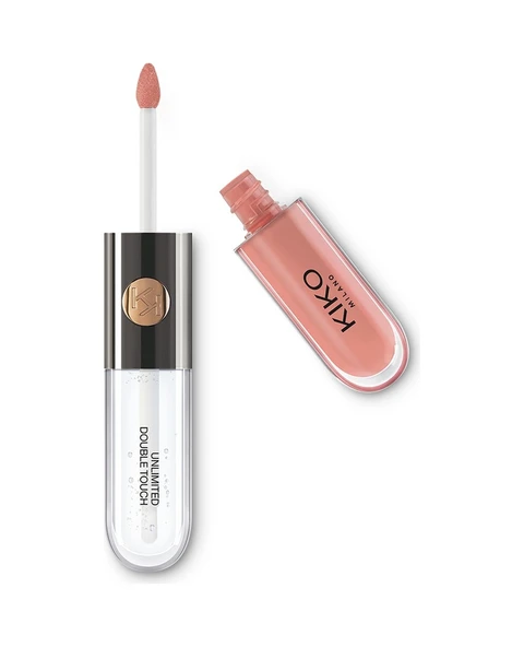 Kiko Ruj Unlimited Double Touch 102 Satin Rosy Beige ürün görseli