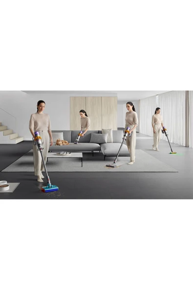 DYSON V15s Detect Submarin Islak ve Kuru Temizleme Özellikli Kablosuz Süpürge - Resim 7