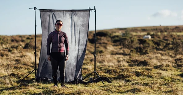 Santini PURE DYE Termal Kadın Bisiklet Ceketi 4W503L75PUREDYE - Resim 10