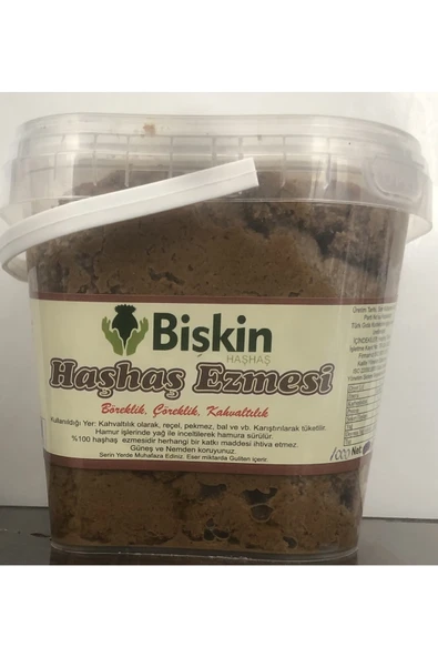 BİŞKİN Haşhaş Ezmesi ürün görseli 1