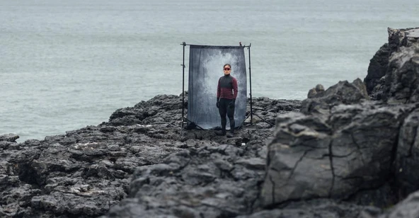 Santini VEGA ABSOLUTE Polartec Kadın Kışlık Bisiklet Ceketi 4W51775VEGAABST - Resim 8