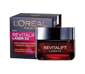 L'Oreal Paris Revitalift Lazer X3 Leke ve Kırışıklık Karşıtı Bakım 50 ML ürün görseli