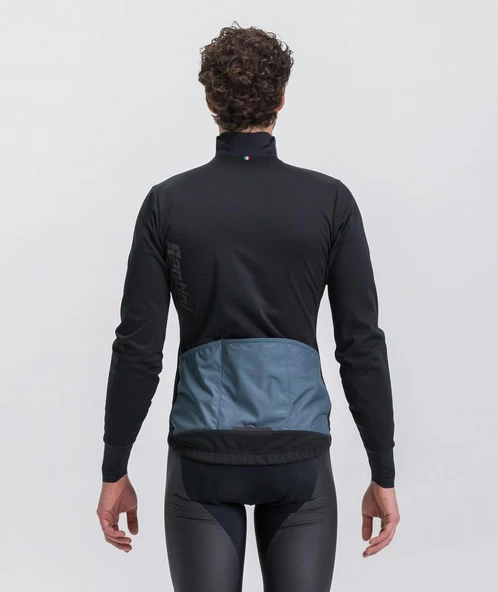 Santini VEGA ABSOLUTE Polartec Erkek Kışlık Bisiklet Ceketi 4W50775VEGAABST - Resim 12