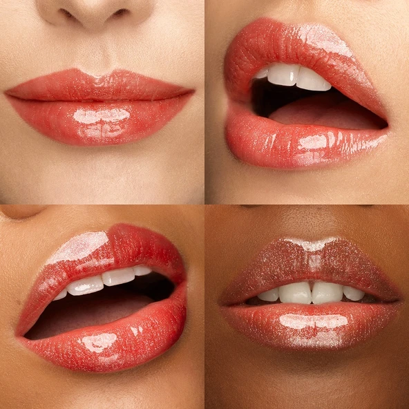 Kiko Dudak Parlatıcısı 3D Hydra Lipgloss 34 Pearly Blood Orange - Resim 3