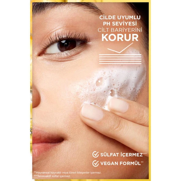 Garnier C Vitamini Parlaklık Veren Temizleyici 250 ml - Resim 3