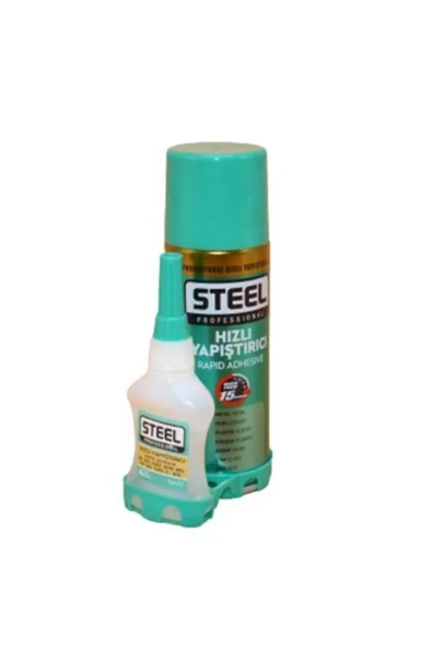 TigerTooth Steel Hızlı Yapıştırıcı Sprey Set 200Ml ürün görseli