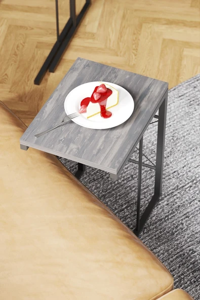 Retodesign 3 Lü Tuvalu Zigon Sehpa 3003 - Resim 6