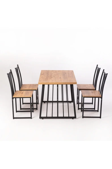 Retodesign Star Yemek Masası Takımı - Resim 2