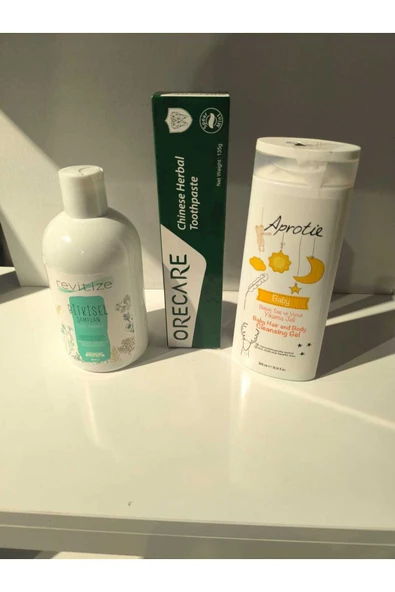 Oracare Tıens Bitkisel Şampuan/Aprotie Bebek Yıkama Jeli// Fresh Roll-On Deodorant ürün görseli 1