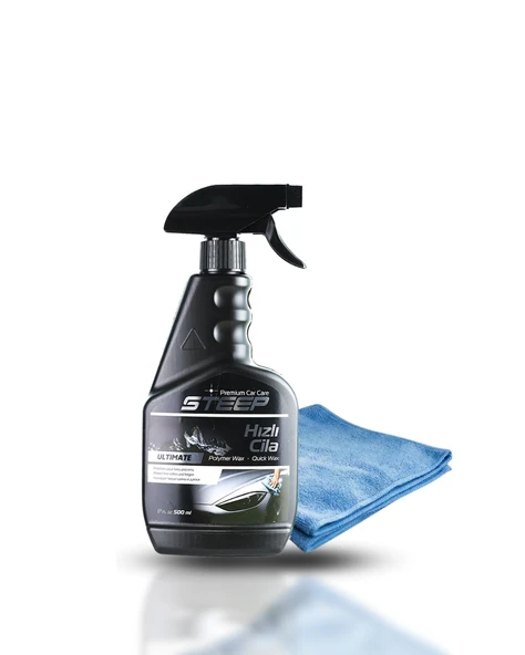 STEEP Ultimate Hızlı Cila Wax İçerikli 500 Ml Mikrofiber 40X40 Bez ürün görseli 1