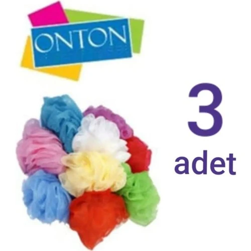 Onton Banyo Duş Lifi 35 G x 3'lü Çok Renkli ürün görseli
