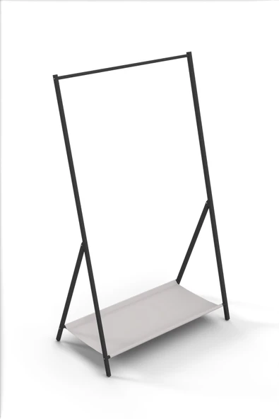 Retodesign A Katlanır Ayaklı Askı , Elbise Askısı Portmanto Askı 1811 - Resim 5