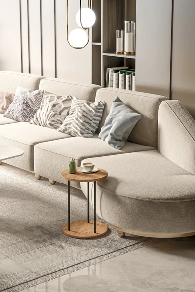 Retodesign YUVARLAK ÇAM C SEHPA 1610 - Resim 3