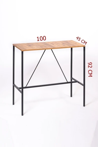 Retodesign Retohome Good 100/45 Bar Masası /yemek Masası Takımı 1651 - Resim 5