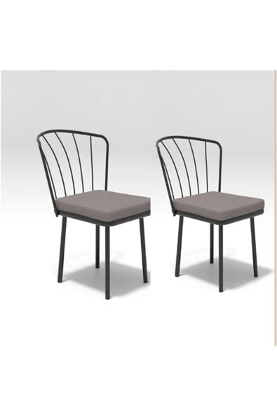 Retodesign 4 Adet Güneş Sandalye 1721G - Resim 2