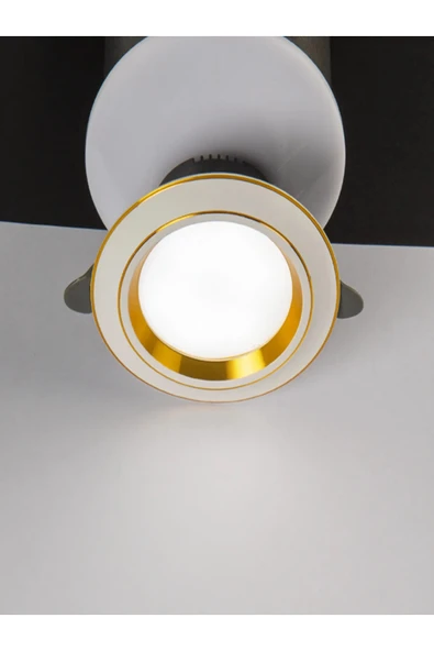 Volea Ambiance 7 Watt 3 Renk LED Spot – Beyaz Gold Kasa - Resim 3