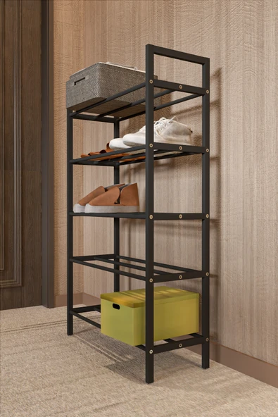 Retodesign RETODESİGN 5 KATLI EKOL METAL AYAKKABILIK 1895 - Resim 3