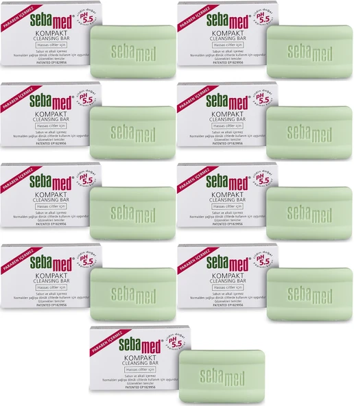 Sebamed Sabun Kompakt Hassas Cilt 100GR (9 Lu Set) ürün görseli