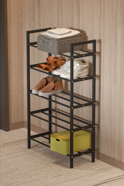 Retodesign RETODESİGN 5 KATLI EKOL METAL AYAKKABILIK 1895 - Resim 2