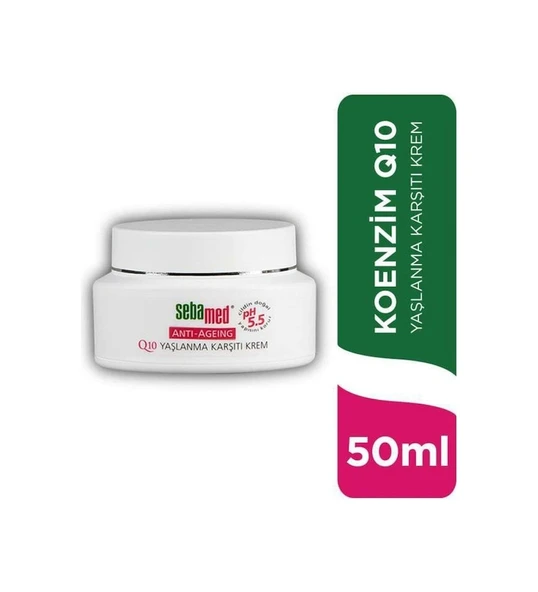 Sebamed Q10 Anti-Aging Yaşlanma Karşıtı Koruyucu Krem 50 ML : 50 ML ürün görseli