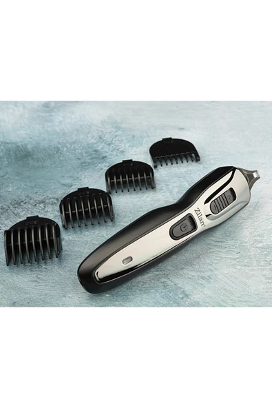 Zln3857 | Tıraş Makinesi Saç Sakal |Erkek Bakım Seti | Hermes | Paslanmaz Çelik - Resim 3