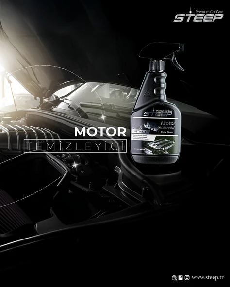 STEEP Ultimate Oto Yıkama Seti 6 Parça Premium Ürün ve Mikrofiber 40X40 Bez - Resim 8