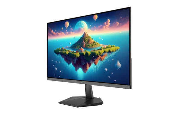 NPC MF2408-A 24" 1920x1080 5ms 120 Hz 1 Adet HDMI 1 Adet VGA Full HD IPS Monitör Siyah - Resim 2