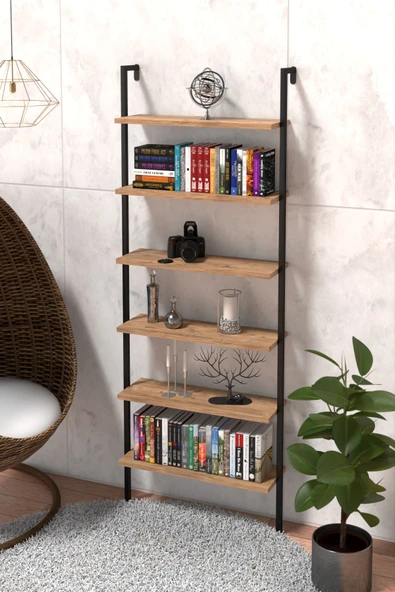 Retodesign Duvara Monte 6 Katlı Raf , Duvar Rafı - Kitaplık 2603 ürün görseli