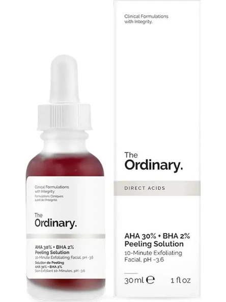 The Ordinary Aha 30% + Bha 2% Peeling Solution 30ml ürün görseli