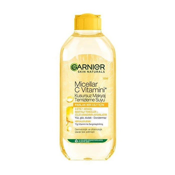 Garnier Micellar C Vitamini Kusursuz Makyaj Temizleme Suyu 400 ml ürün görseli