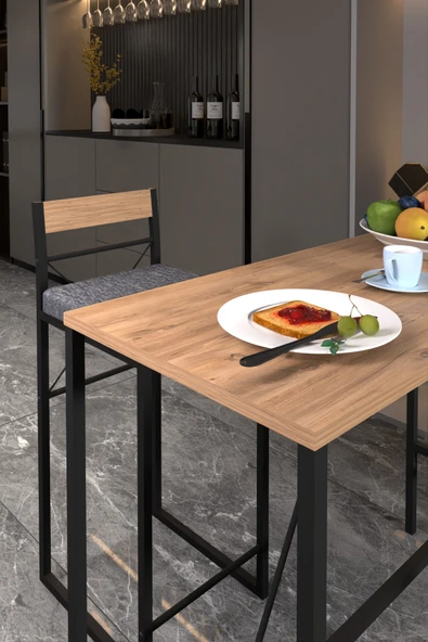 Retodesign Minderli Good Bar Masa Takımı - Resim 4