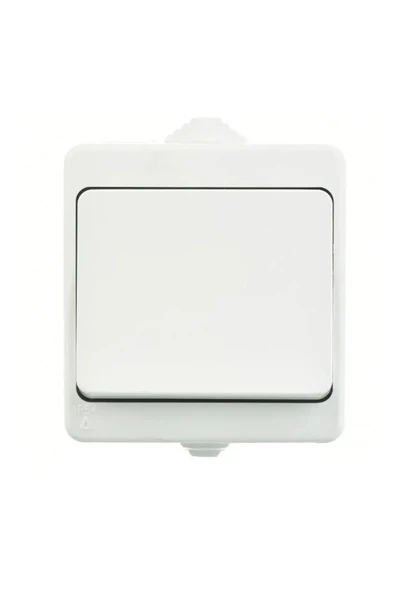 AC BOX Sıva Üstü Tekli Anahtar Nemliyer - Elektrik Tesisat Anahtarı - Resim 2