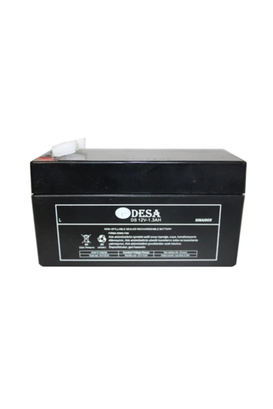 Desa Yapı Market Bakımsız Kuru Akü 12v 1.3a Tse Belgeli ürün görseli