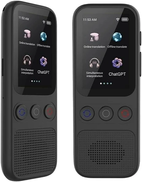 Rodxegu Taşınabilir İki Yönlü Gerçek Zamanlı Dil Tercüman - 138 Dil Destekler ürün görseli 1