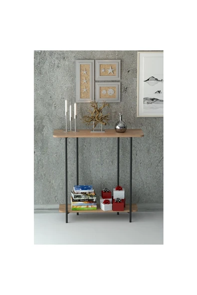 Retodesign Atlantik Çam Konsol / Dresuar / Çok Amaçlı Raf 1125 ürün görseli