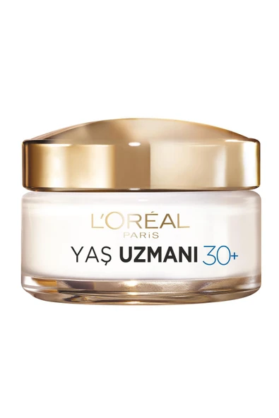 L'Oréal Paris Yaş Uzmanı 30+ İnce Çizgi Görünümünü Azaltan & Cilde Canlı Görünüm Veren, Kırşıklık Karşıtı Krem 50ml ürün görseli