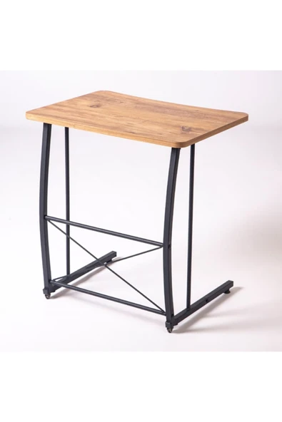 Retodesign Atlantik Çam Laptop Sehpası / Yan Sehpa 1087 - Resim 2