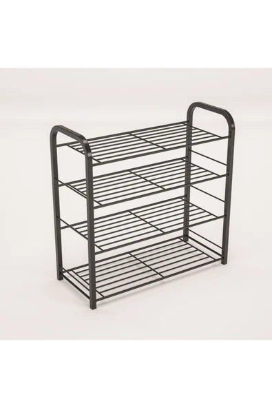 Retodesign Retohome Metal 4 Katlı Ayakkabılık Ve Çok Amaçlı Raf 2321 - Resim 3