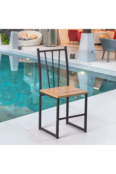 RETODİZAYN Retodesign Retohome Star Salon Ve Mutfak Sandalyesi 5251 ürün görseli 1